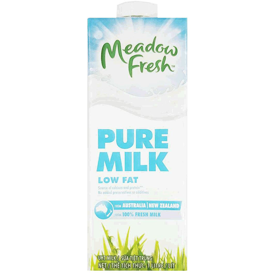 Meadow Fresh 저지방 우유 1L