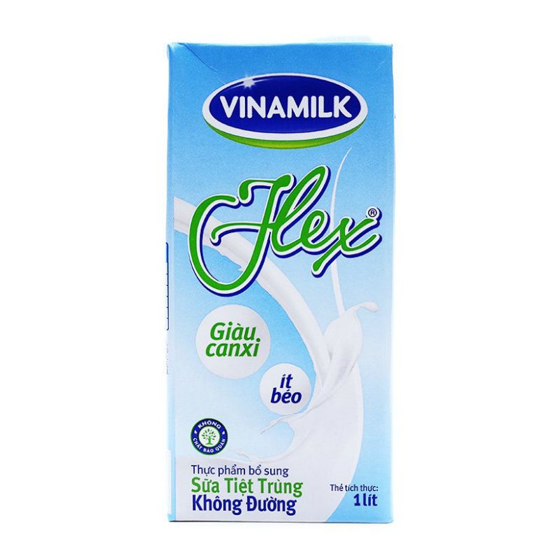 비나밀크 Flex 무가당 멸균우유 1L