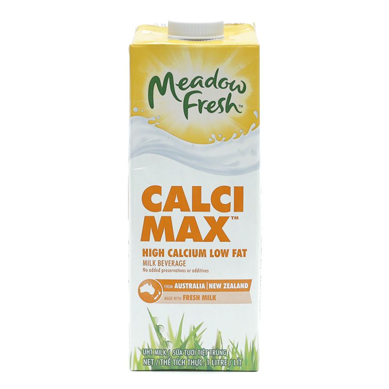 Meadow Fresh 칼슘 멸균우유 1L
