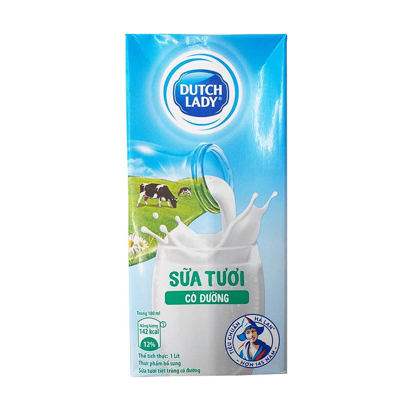 Dutch Lady 멸균우유 1L