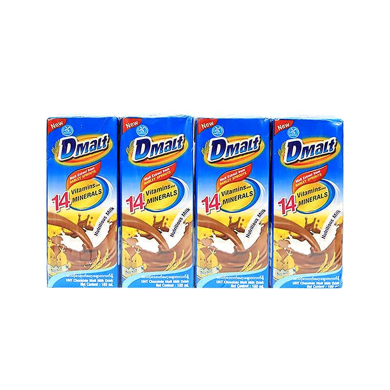 Dmalt 카카오 보리음료 180ML (4개)
