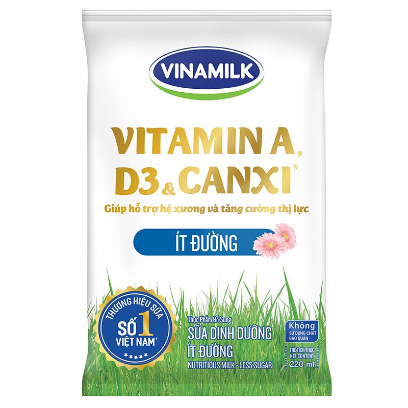 비나밀크 저가당 멸균 우유 220ML