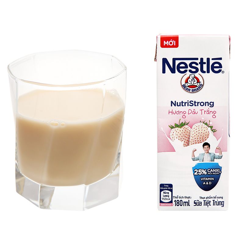 Nestle 멸균우유 파인베리맛 180ML (4개입)