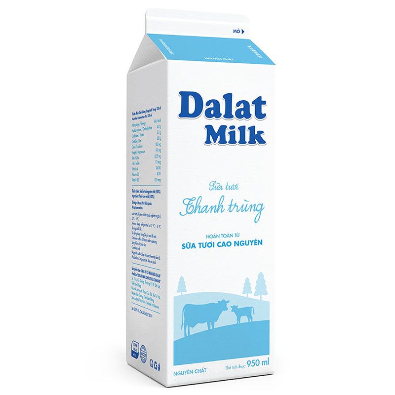 SUA TH.TRUNG 달랏 우유 K.DUONG 950ML