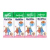 NitiFood NuVita 멸균우유 딸기맛 180ML (4개입)