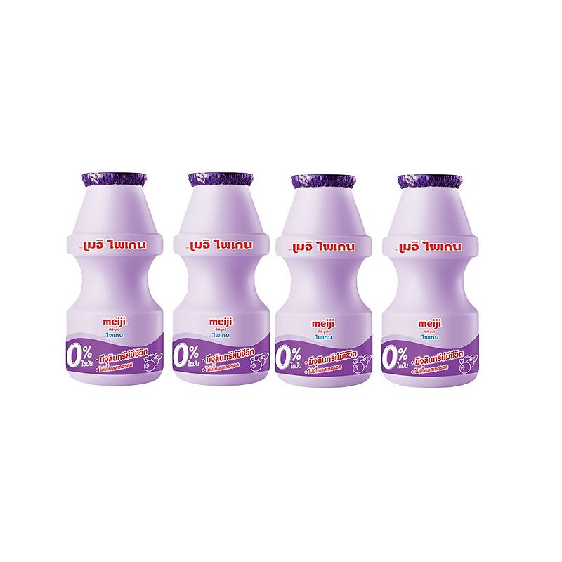 Meiji 드링크 요거트 블루베리맛 (4개입)