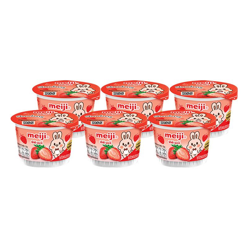 SCA MEIJI STRAWBERRY 6*90G