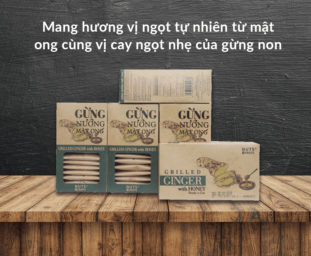 Nam Xanh- 꿀생강 구이 (110G)