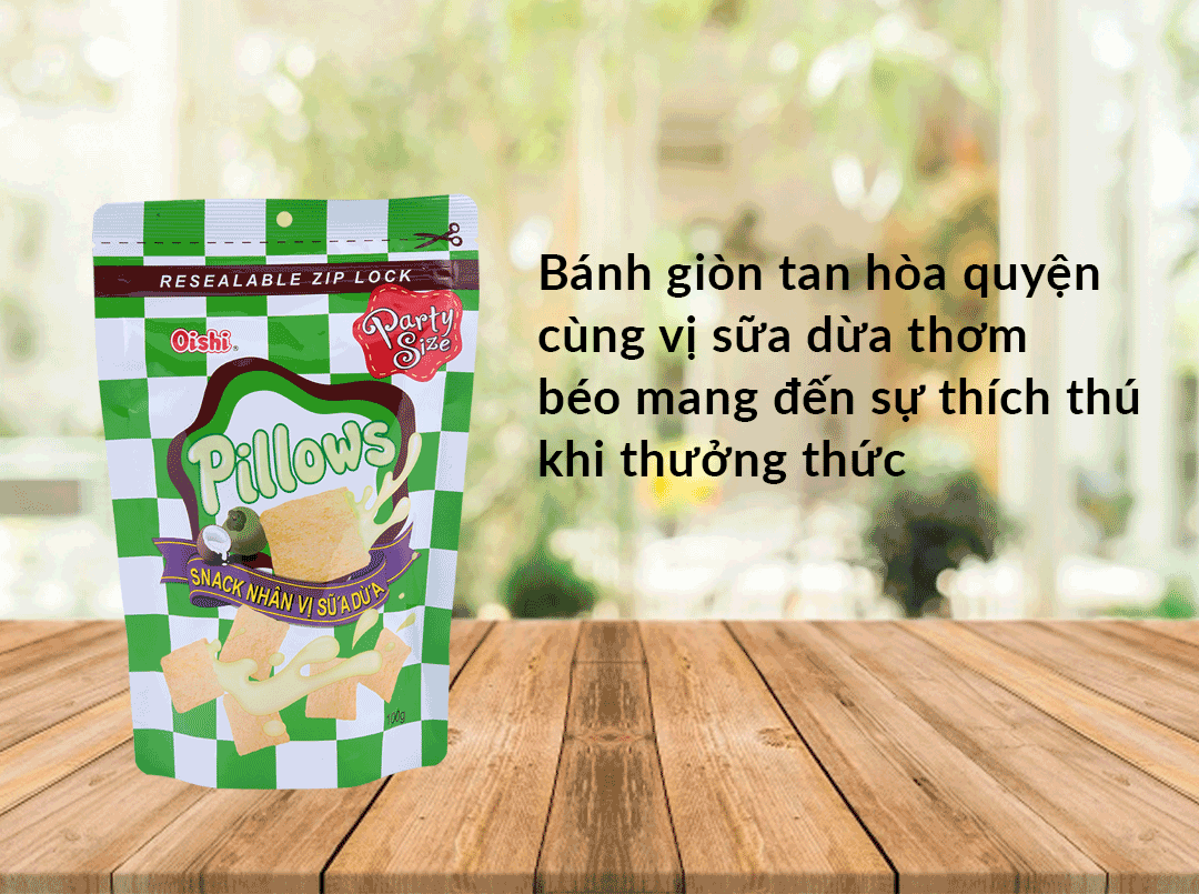 Oishi 필로 코코넛 밀크맛 110G