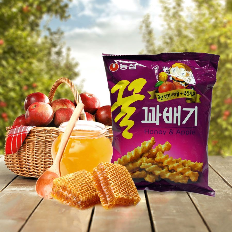 농심 꿀꽈배기 90G