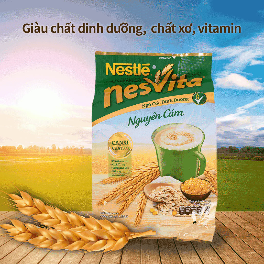Nestle Nesvita 곡물가루 400G
