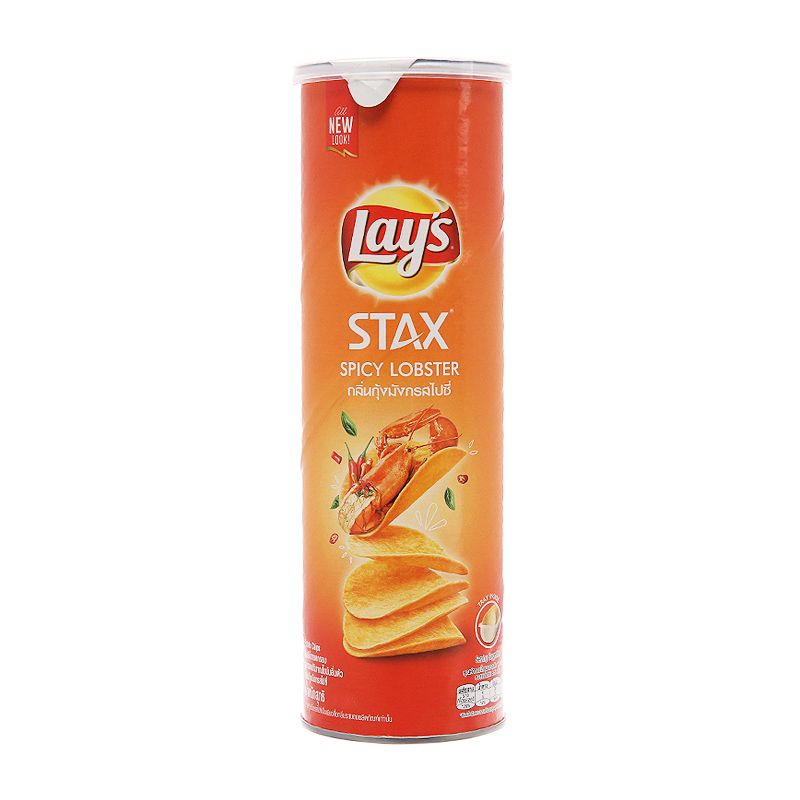Lays 스택스 포테이토 칩스 랍스터맛 105G