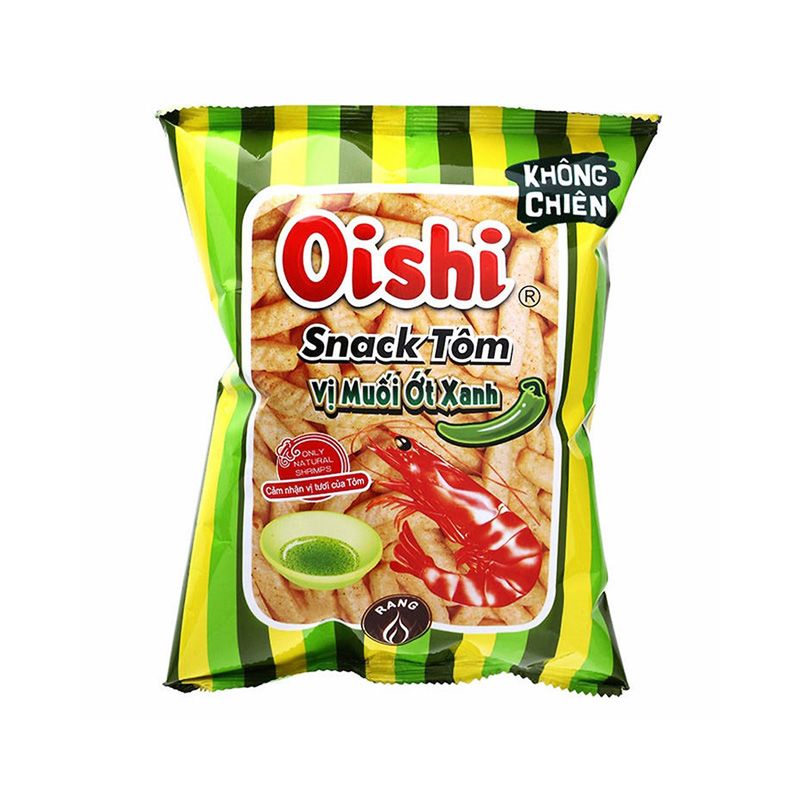 Oishi 새우깡 풋고추 및 매운맛 42G