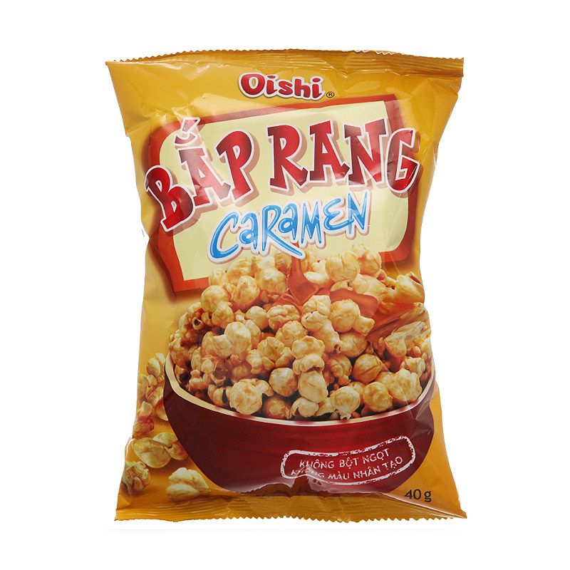 Oishi 캐러멜 팝콘 스낵 40G