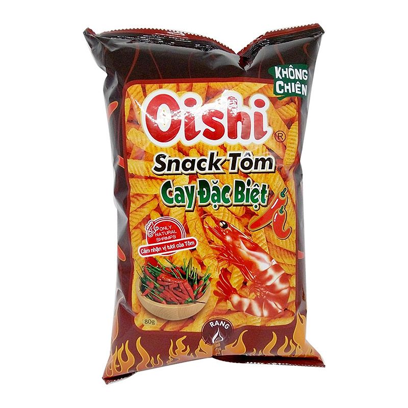 SNACK OISHI TOM CAY DB 80G