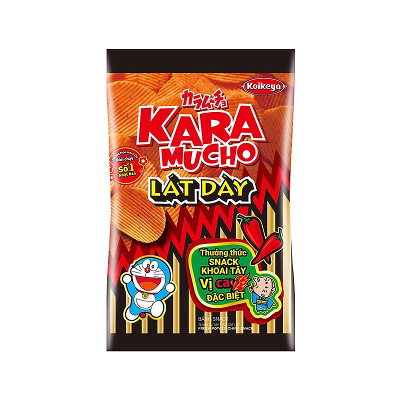 SNACK KARAMUCHO LAT DAY CAY 27G