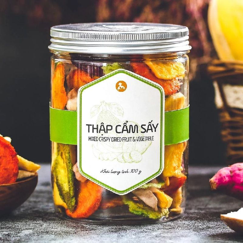 L＇angfarm 밀린 과일 믹스 100G