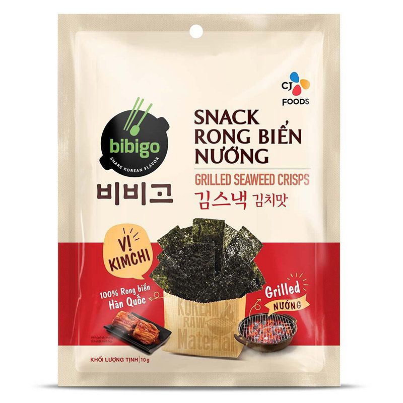 비비고 김스낵 김치맛 10G