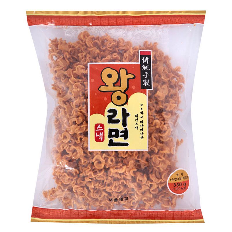 왕라면 스낵 330G