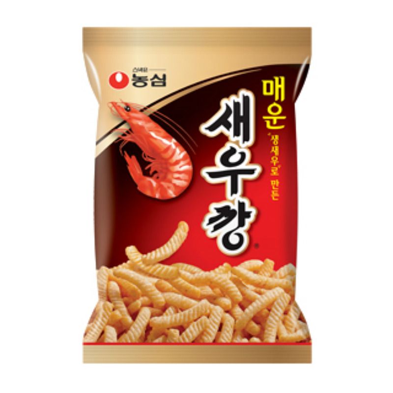 농심 매운 새우깡 90G