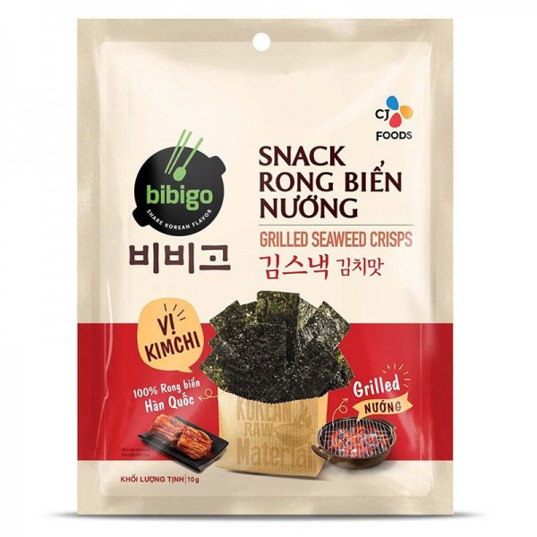 비비고 김스낵 김치맛 10G