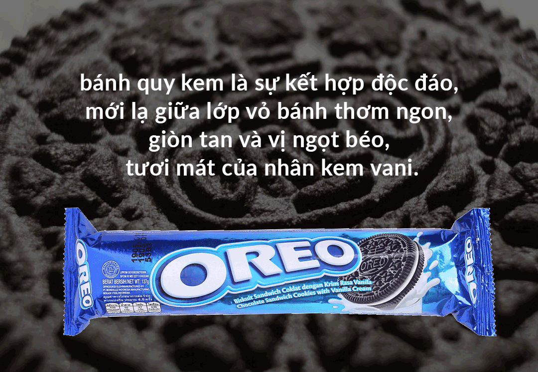 Oreo 바닐라크림 쿠키 133G