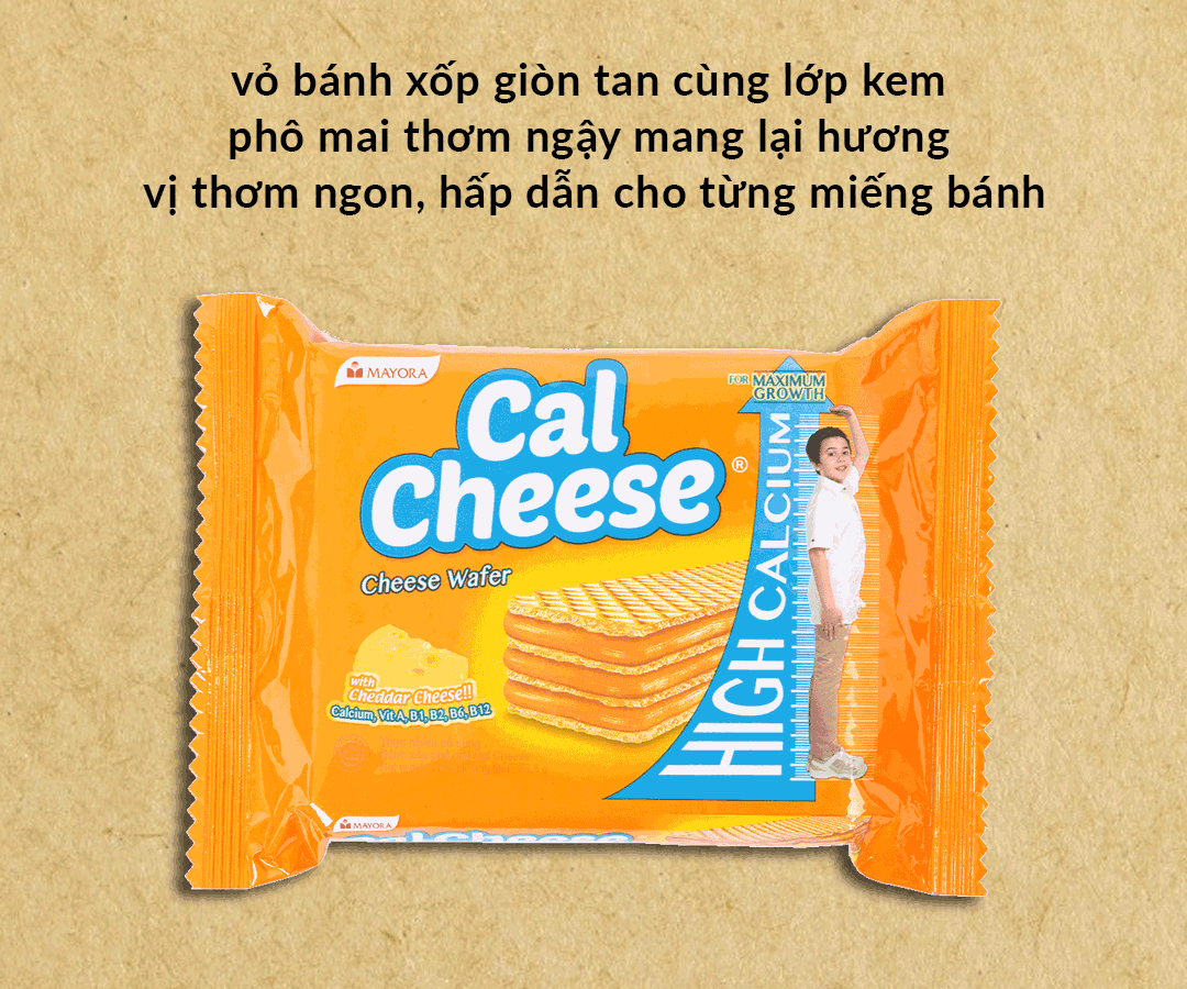 Mayora 칼 치즈 비스킷 (53G)