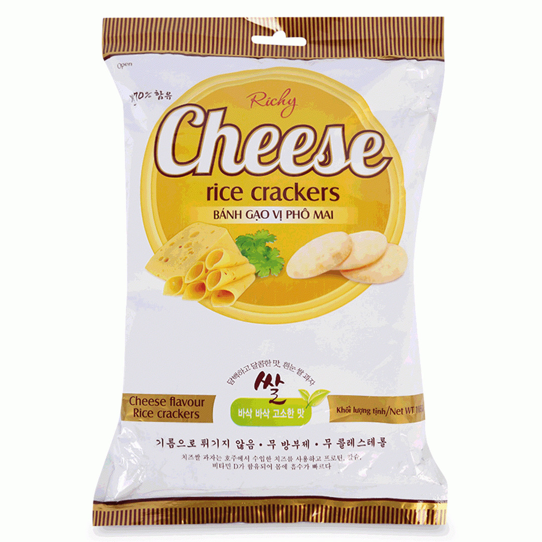 Richy 라이스 크래커 치즈맛 105G