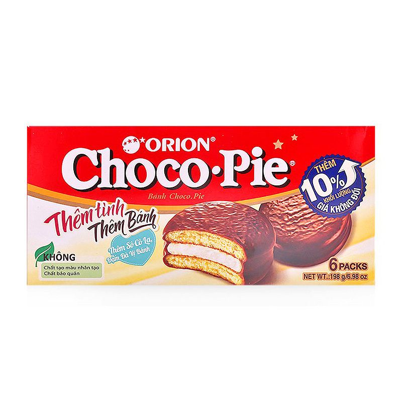 오리온 초코파이 198G (6개입)