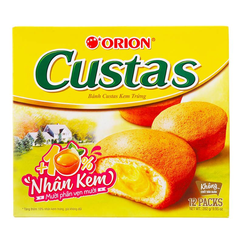 Orion 고급 커스터드 276G (12개입)