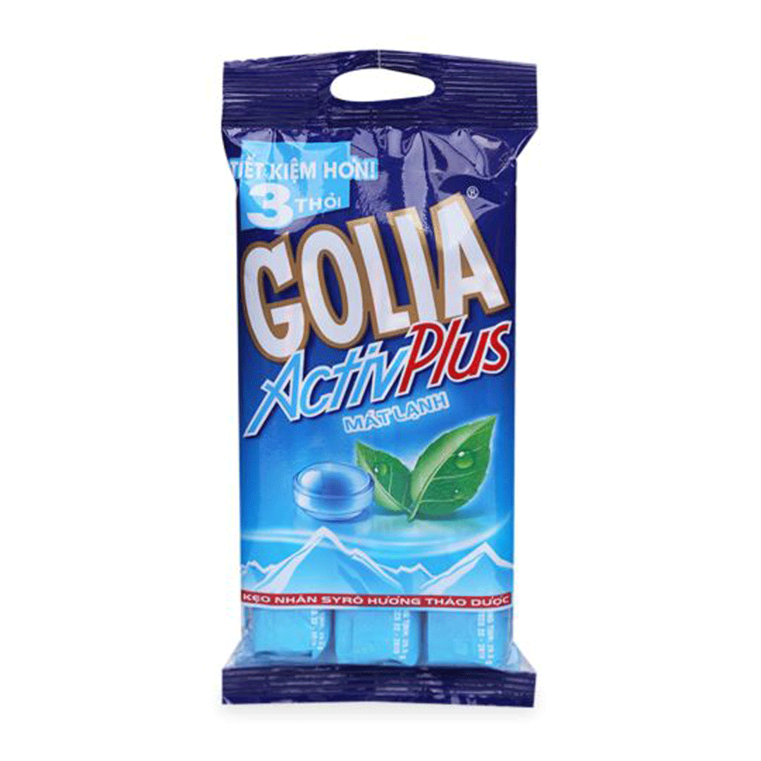 Keo Golia Activ Plus Goi 3 thoi 88.5G