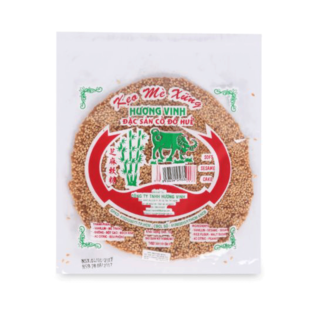 Huong Vinh 참깨검 사탕 75gr