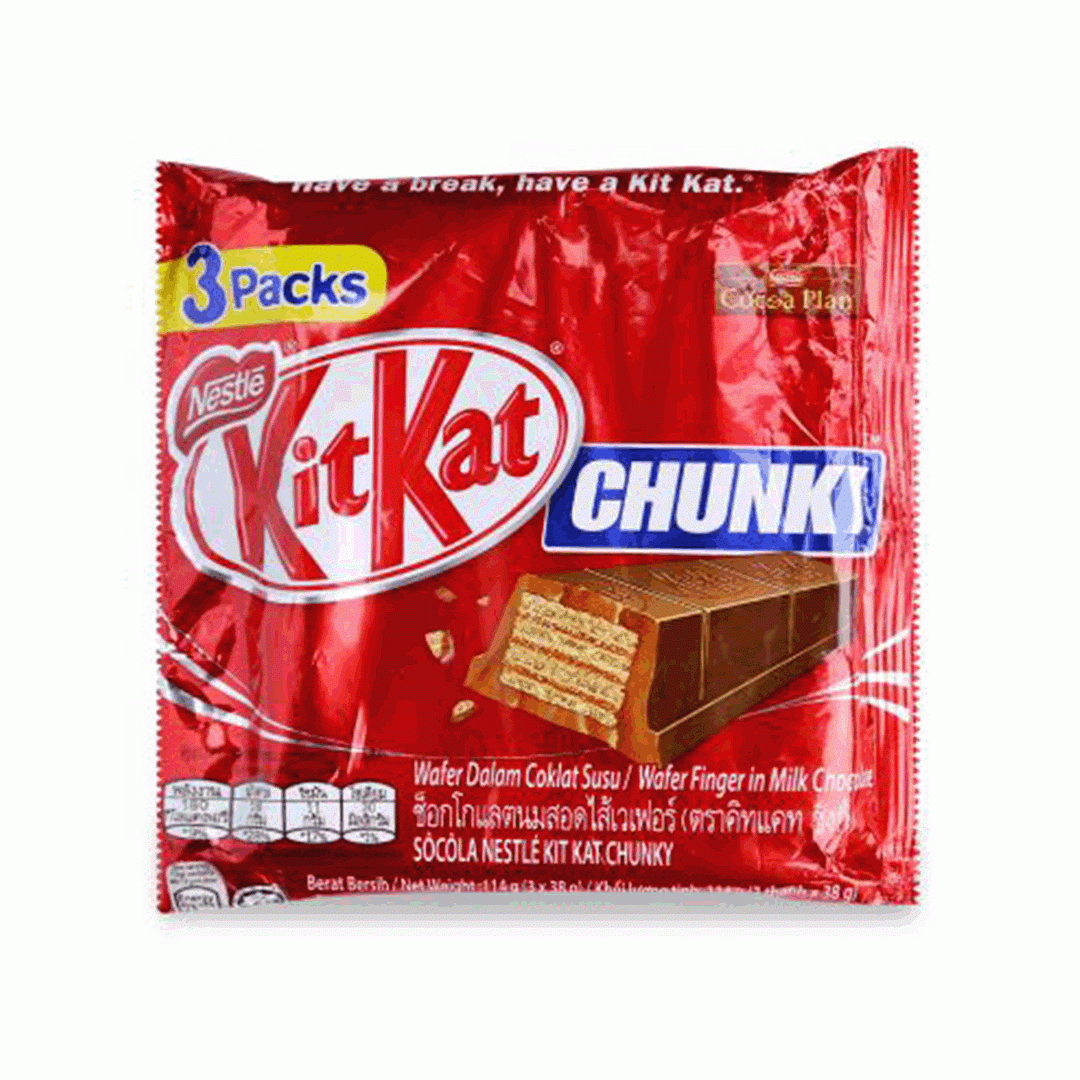Kit Kat Chunky 초콜릿 38G (3개입)
