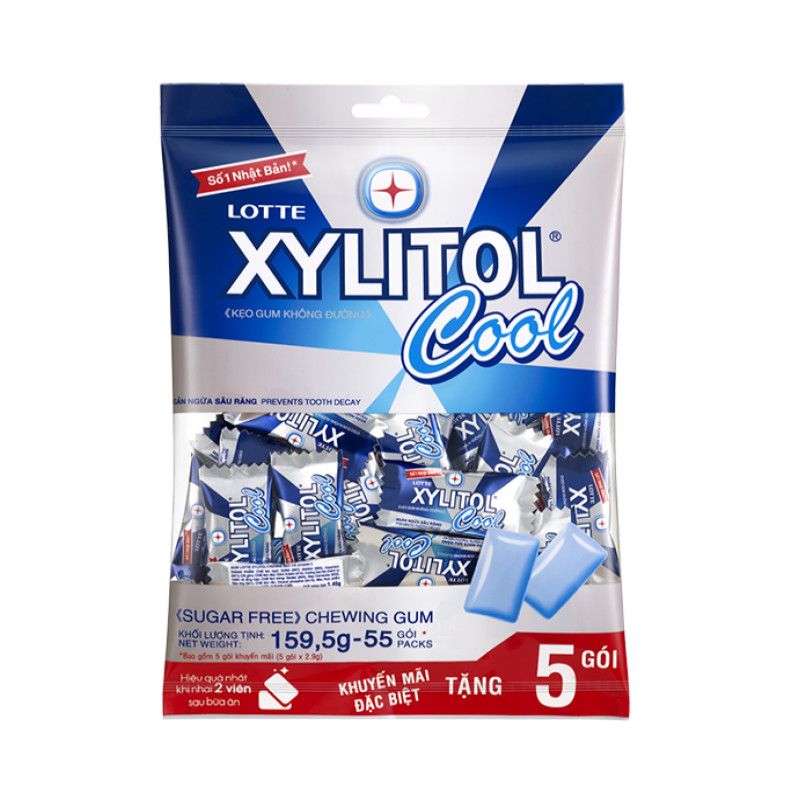 GUM 롯데 XYLITOL COOL GOI 159.5G