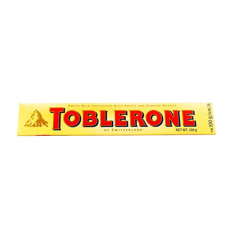 Toblerone 밀크 초콜릿 벌꿀 & 아몬드맛 100G