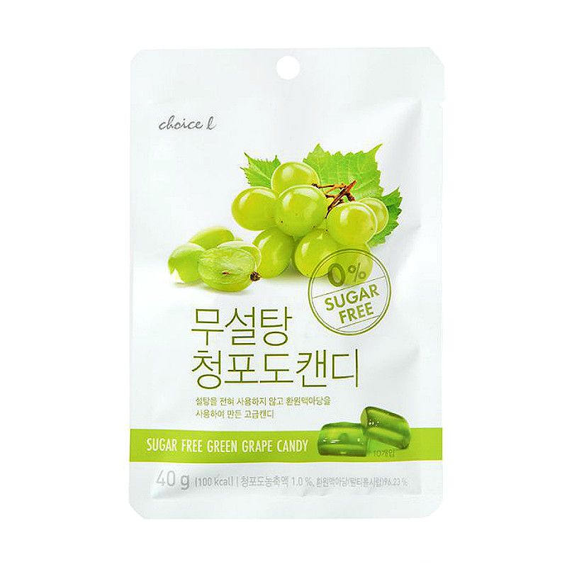 무설탕 청포도캔디 40G