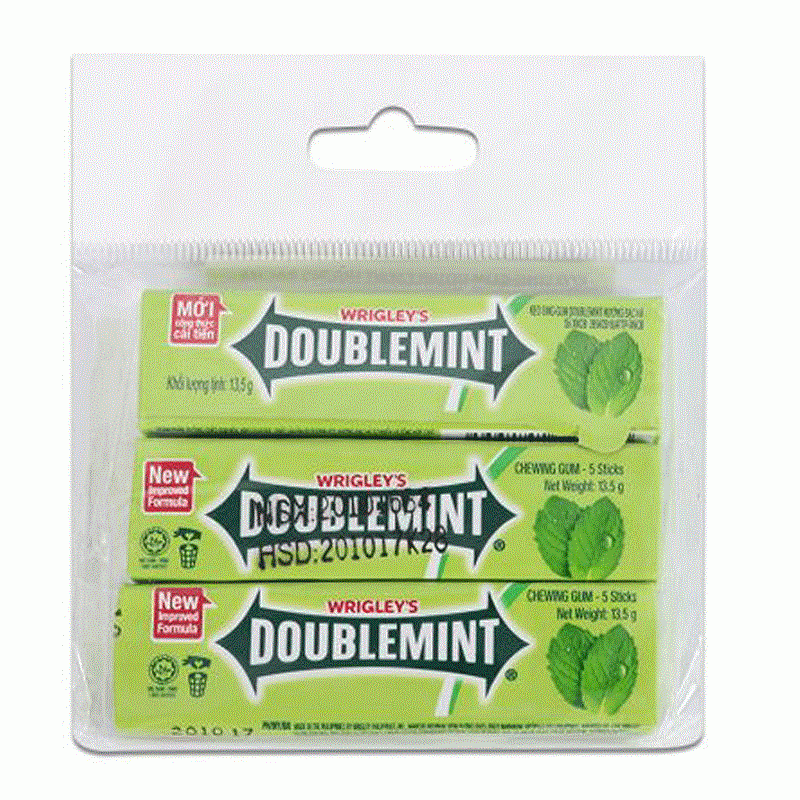 Doublemint bạc hà vỉ 3