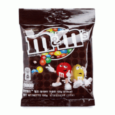M&M＇s 밀크 초콜릿 캔디 100G