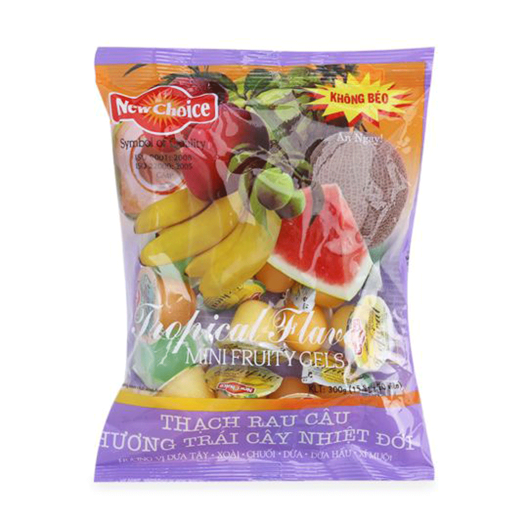 THACH RAU CAU NEWCHOICE 300GRAM- TROPICAL (6 MUI)