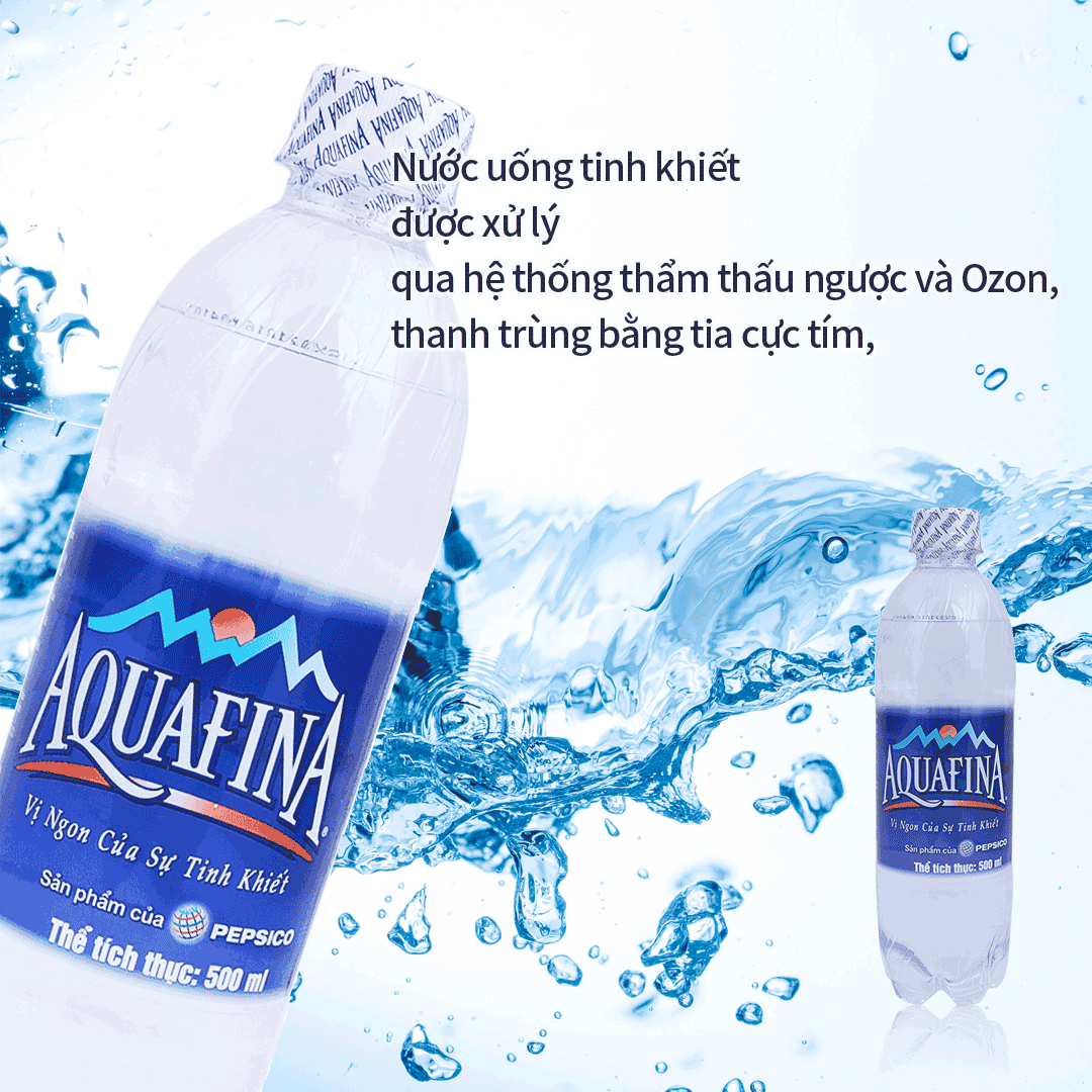 Aquafina 생수 (500ML/페트)