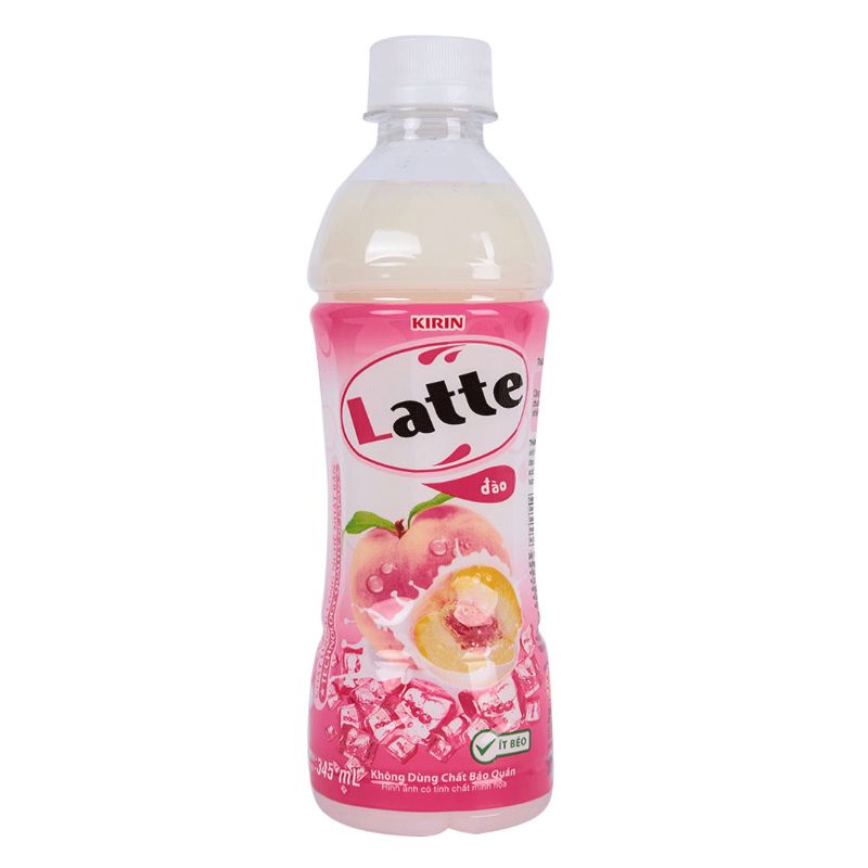LATTE 밀크 티 복숭아 맛 345ML
