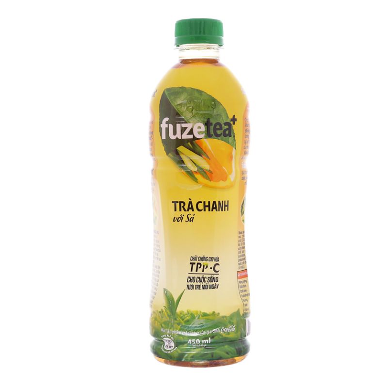 Fuze Tea Plus 라임 & 레몬그라스 450ML