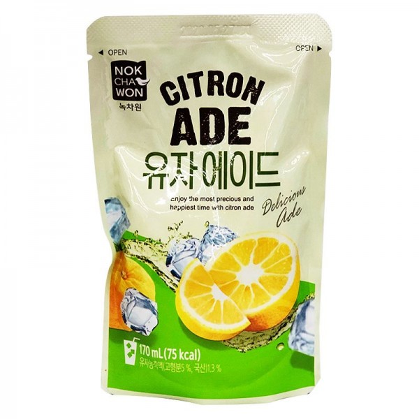 녹치원 유차에이드 170ML