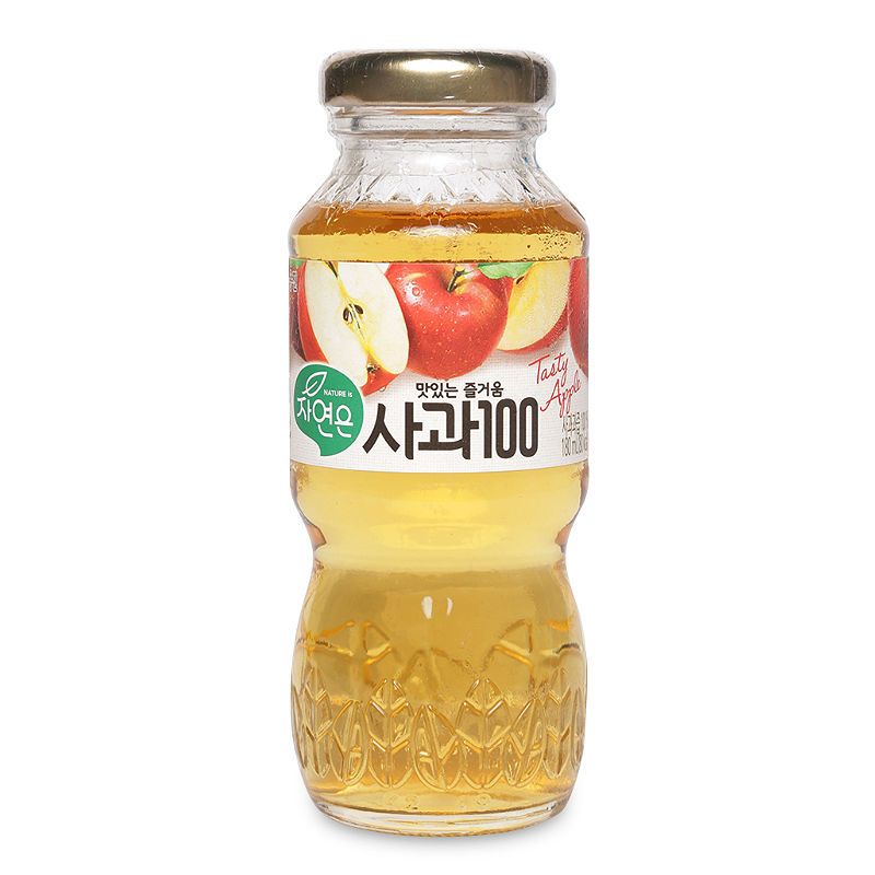 웅진 자연은 사과 180ML