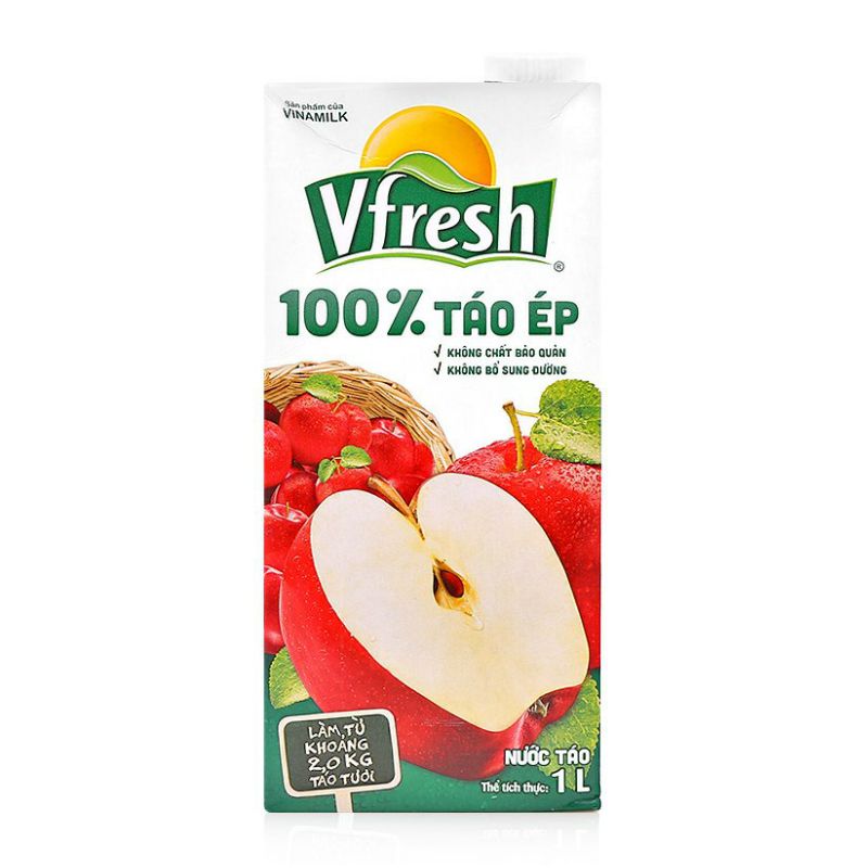Vfresh 100% 사과 주스 1L