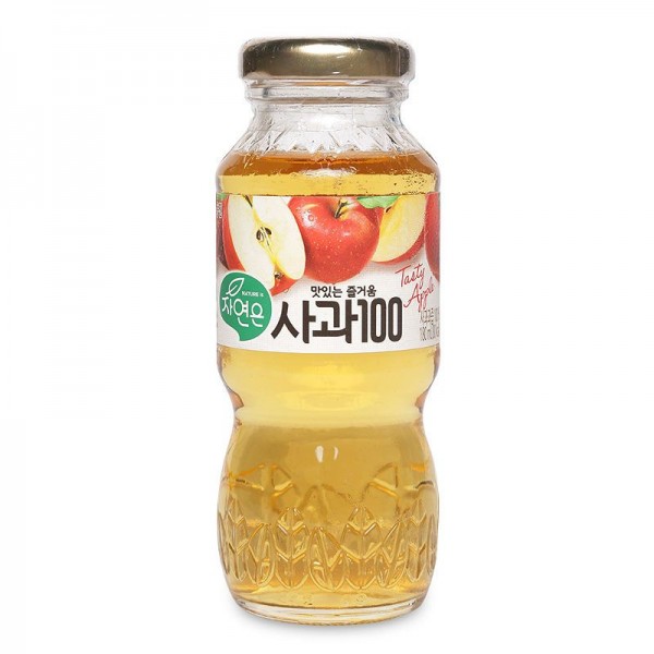 웅진 자연은 사과 180ML