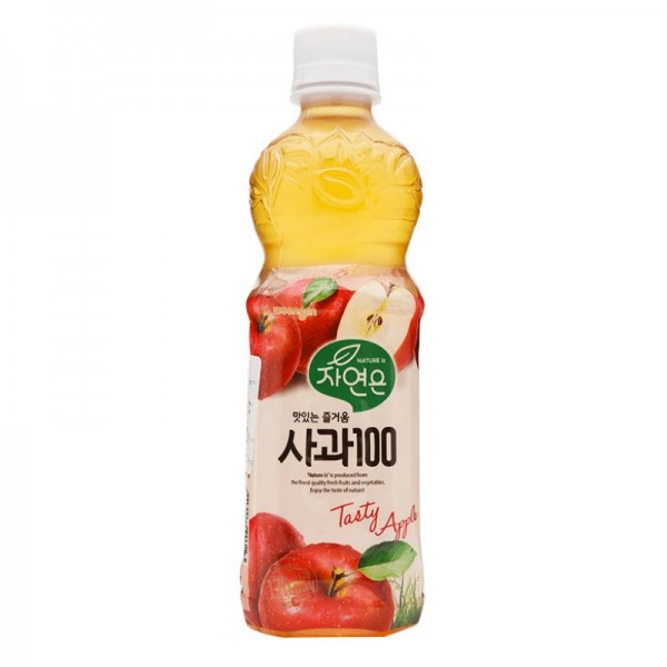 웅진 자연은 사과 500ML