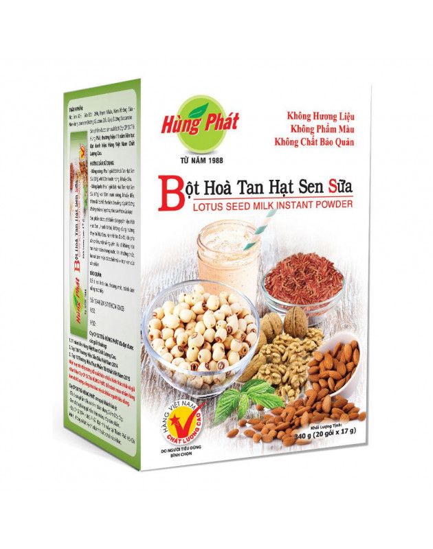Hung Phat Lotus Seed Milk Instant Powder 340 G