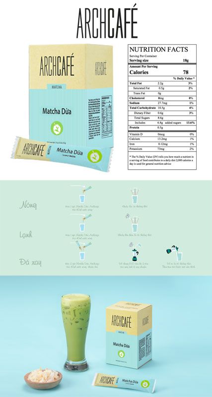 아치카페 코코넛 마차 216G (12개 x 12g)
