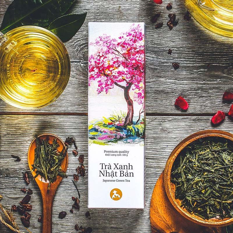 TRA XANH NHAT BAN LON THIEC 100G